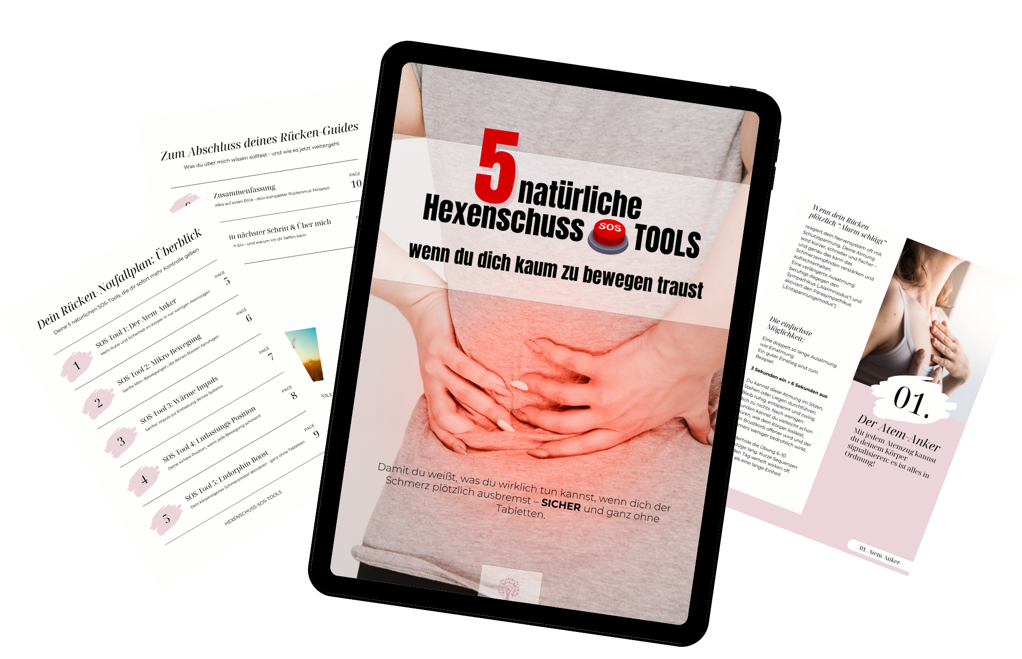 Mockup PhysiHolistic Freebie 5 Hexenschuss SOS-Tools